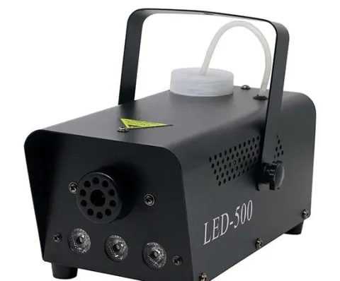 Røgmaskine med 3 LED lys 400W