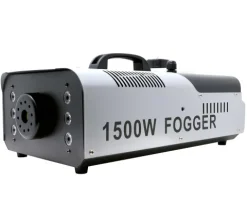 Røgmaskine med Lys og Fjernbetjening 1500W