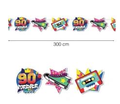90ér Kartonbanner