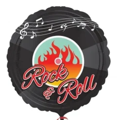Rock´n Roll Folie Ballon Ø 43 cm