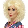 Rodeo Country paryk med krøller - Dolly
