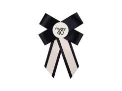 Rosette 40 år i sort-råhvid
