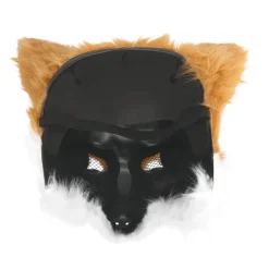 Ræve Maske Plys Halvmaske