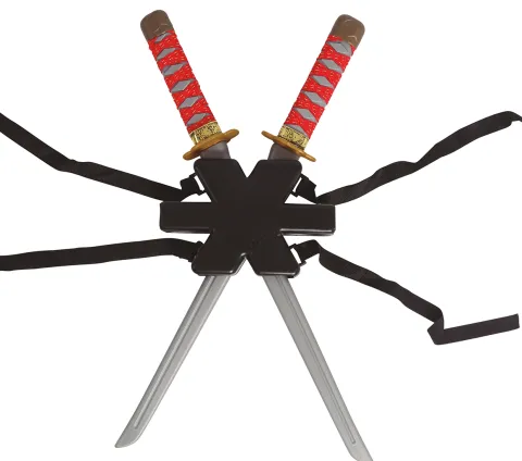 Samuraisværd med Skulderhylster