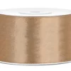 Satinbånd 38 mm x 25 m i Guld