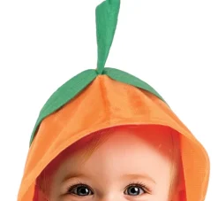 Sødt Græskar Poncho til Baby