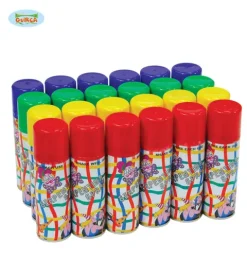 Serpentiner spray, silly string