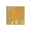 Servietter 33x33 i guldfarve