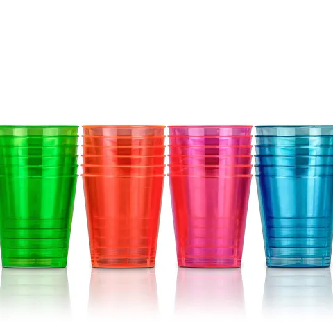 Shotglas Neon 20 stk - 6 cl
