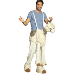 Sjovt Rid på Lama Kostume