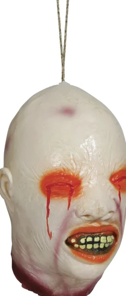 Skaldet afhugget hoved latex