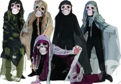 Skelet kostume Oversize