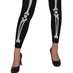 Skelet leggings til voksne