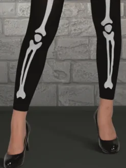 Skelet leggings til voksne