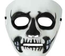 Skelet maske i plast