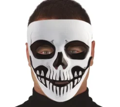 Skelet maske i plast