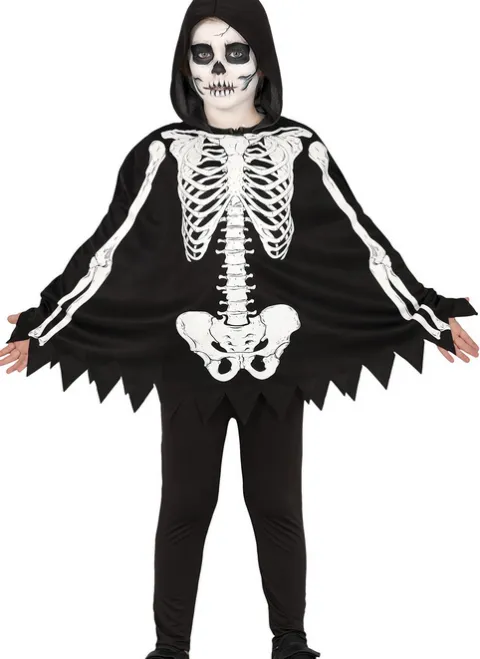 Skelet Poncho - Barn