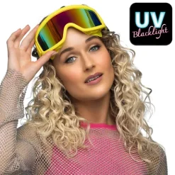 Ski-brille i Gul