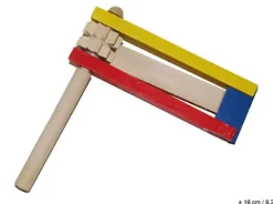 Skralde i træ, 18cm