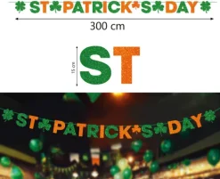 Skt Patricks Day kartonbanner