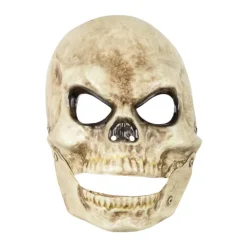 Skull Maske med Bevægelig Kæbe