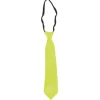 Slips med pailletter i neon gul