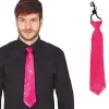 Slips med pailletter i neon pink