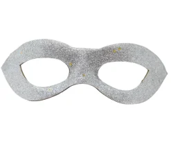 Sølv glittermaske