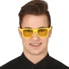 Solbrille i gul med gule glas