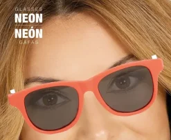 Solbrille neon orange