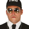 Solbrille, Politi med spejlglas