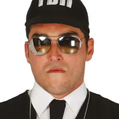 Solbrille, Politi med spejlglas