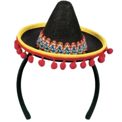 Sombrero mini på hårbøjle LUX