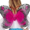 Sommerfugl vinge i pink