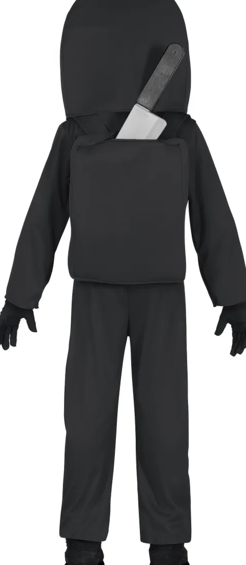 Sort astronautkostume til børn