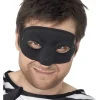 Sort bandit øjenmaske