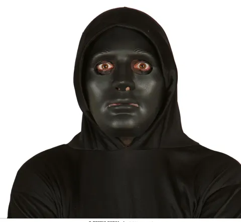 Sort Maske - anonym PVC