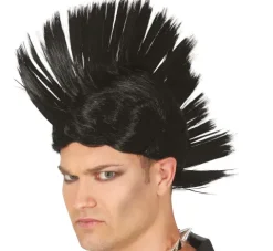 Sort punkparyk mohawk