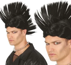 Sort punkparyk mohawk