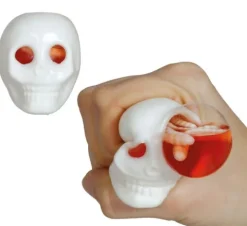 Squishy kraniehjerner med orme - 8cm