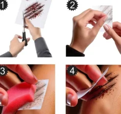 Sår og Ar tattoo - Bite