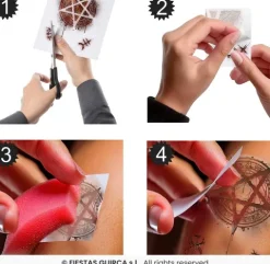 Sår og Ar tattoo - Satanic