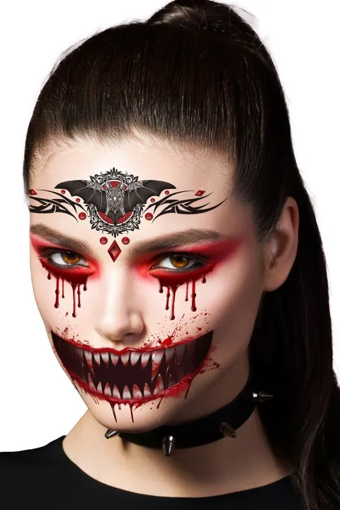 Sår og Ar tattoo - Vampire Face