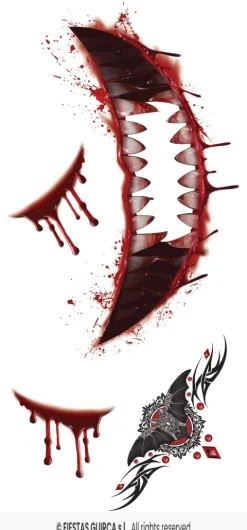 Sår og Ar tattoo - Vampire Face