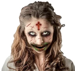 Sår og Ar tattoo - Zombie face