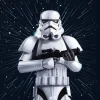 Star wars galaxy servietter - 33x33cm