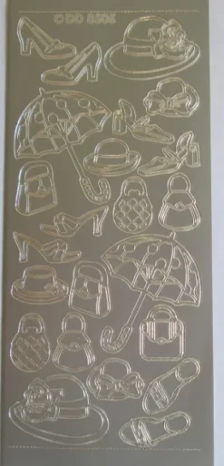 Stickers med dameting