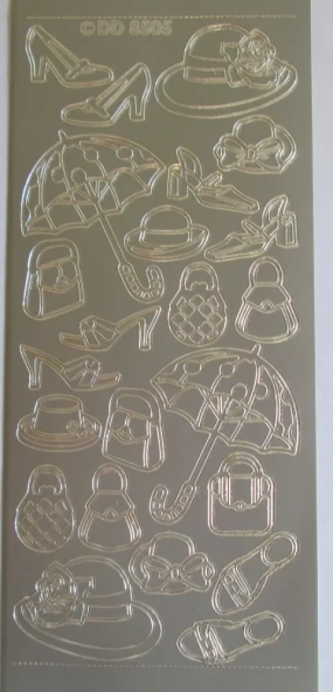 Stickers med dameting