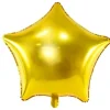 Stjerne folieballon GULD 48cm