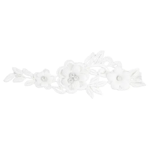 Strømpebånd med Blomster og similisten